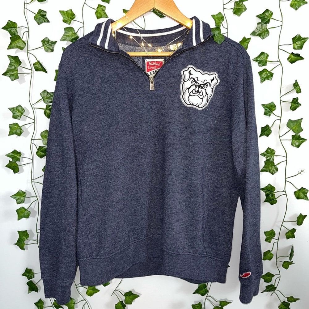 butler university bulldog pullover jacket !